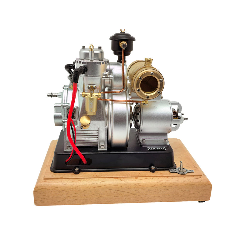 retrol×okmo 185 micro single-cylinder 4-stroke gasoline engine model for classic vintage tractor