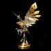 3d diy steampunk metal mechanical eagle model kit, creative trendy display - 650pcs