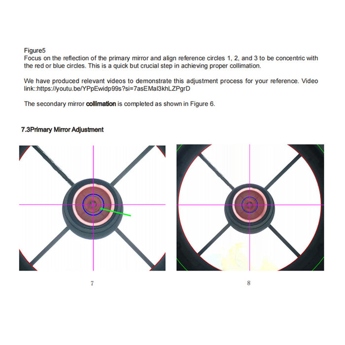 OCAL H-2 D206mm F2.72 560mm Focal Length Newtonian Reflector Telescope (Model H-206) - EngineDIY