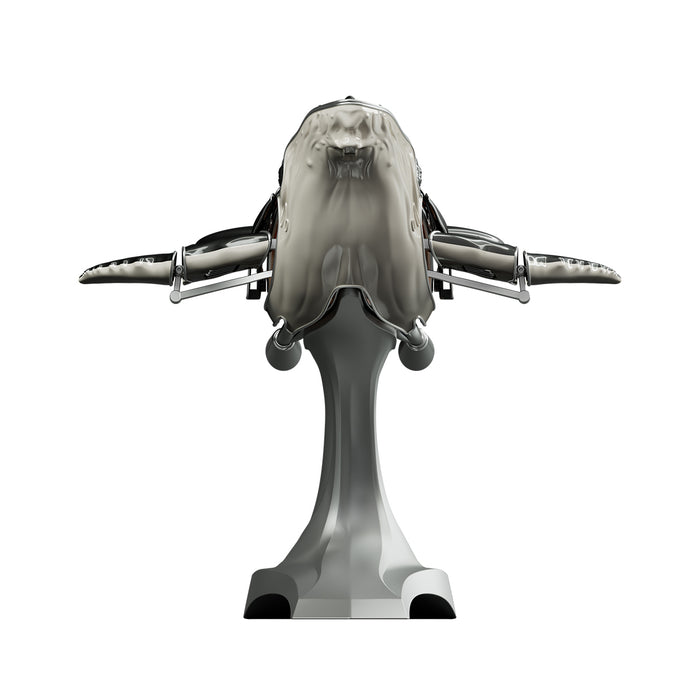 3d metal mechanical humpback whale model kit– diy marine creature assembly puzzle toy