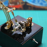 Mechanical 3D DIY Dynamic Butterfly Metal Model Building Kits with Music Box - EngineDIY