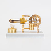 ENJOMOR Robinson Stirling Engine Mini Hot Air Stirling External Combustion Engine STEM Toy (RTR Version) - EngineDIY