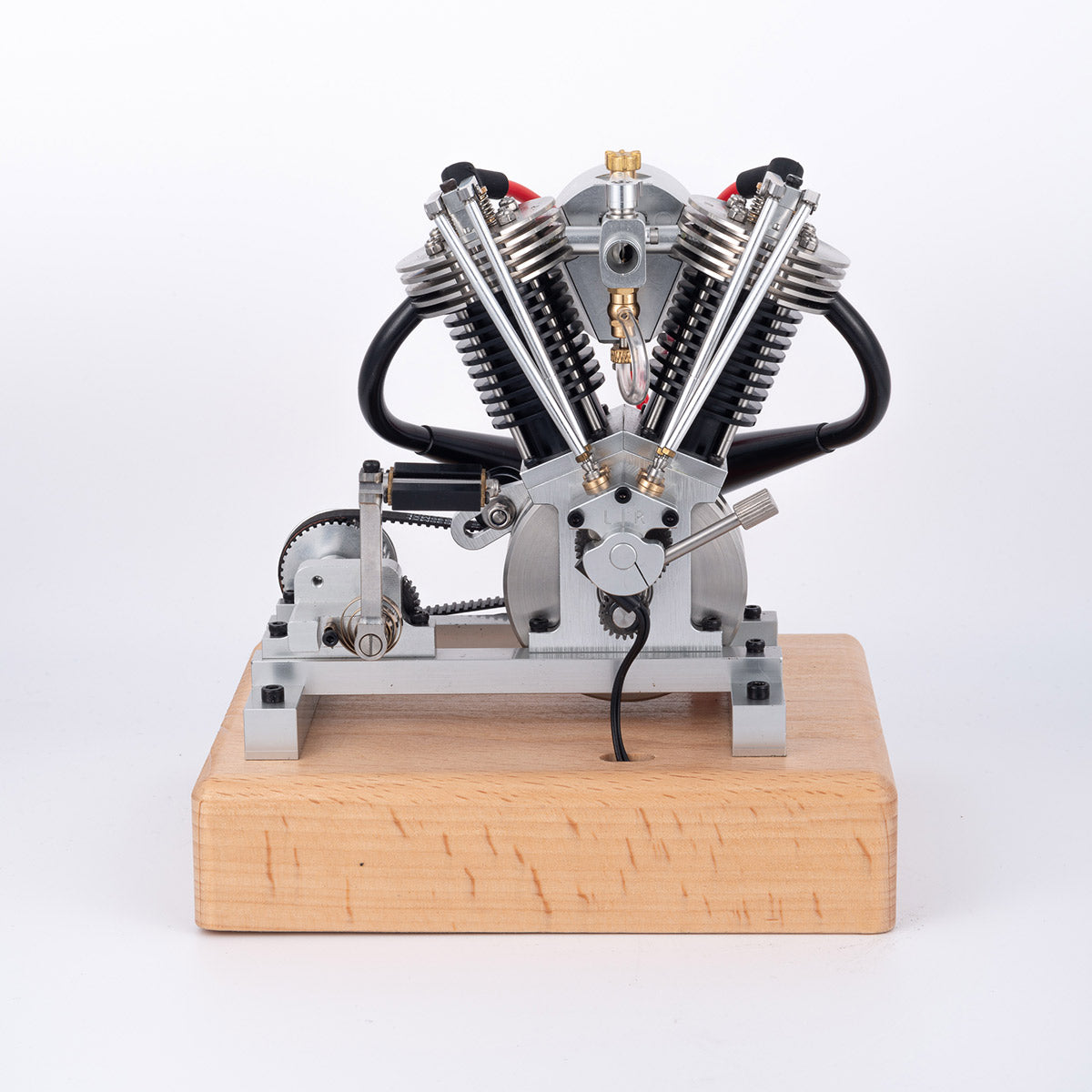 musa hoglet v-twin 4-stroke kick-start gasoline motorcycle engine model