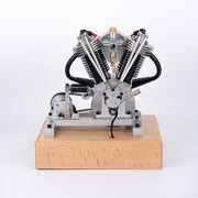 musa hoglet v-twin 4-stroke kick-start gasoline motorcycle engine model