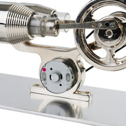 single cylinder stirling engine model with usb light & fan