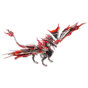 3D Metal DIY Mechanical Fire-Breathing Dragon Model Kit, Creative Trendy Display-200+PCS - EngineDIY