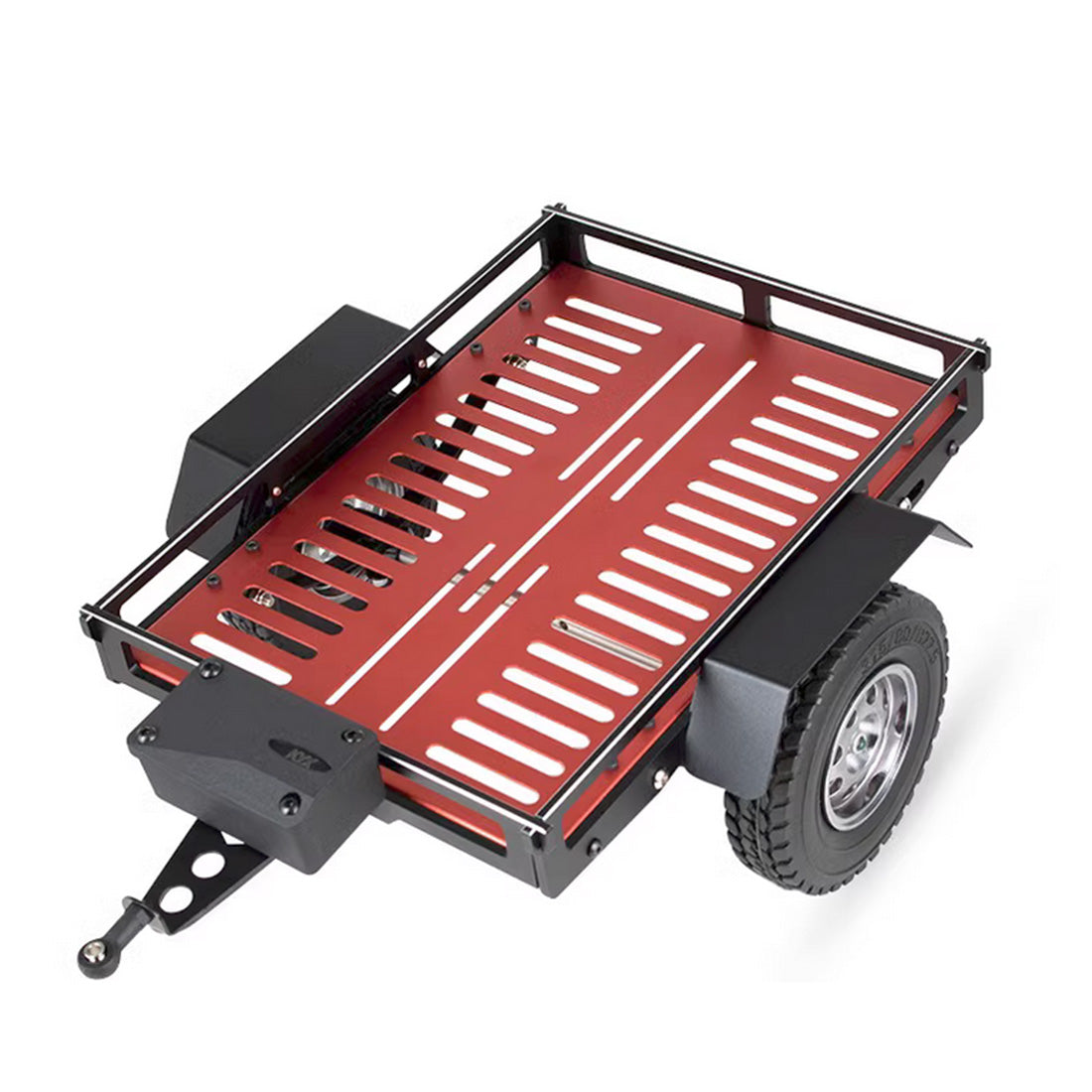 1/10 Scale RC SingleAxle Trailer DIY Toy for SCX10/TRX4 Modified Mod