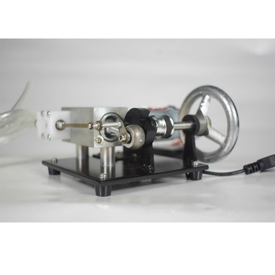 Mini Single Cylinder Horizontal Steam Engine Generator Model DIY Kit Set 