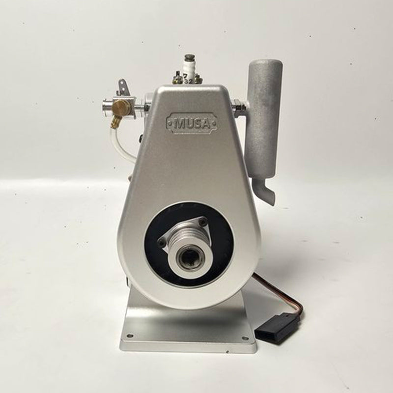 extended exhaust pipe for musa f1-2.7cc single-cylinder engine model