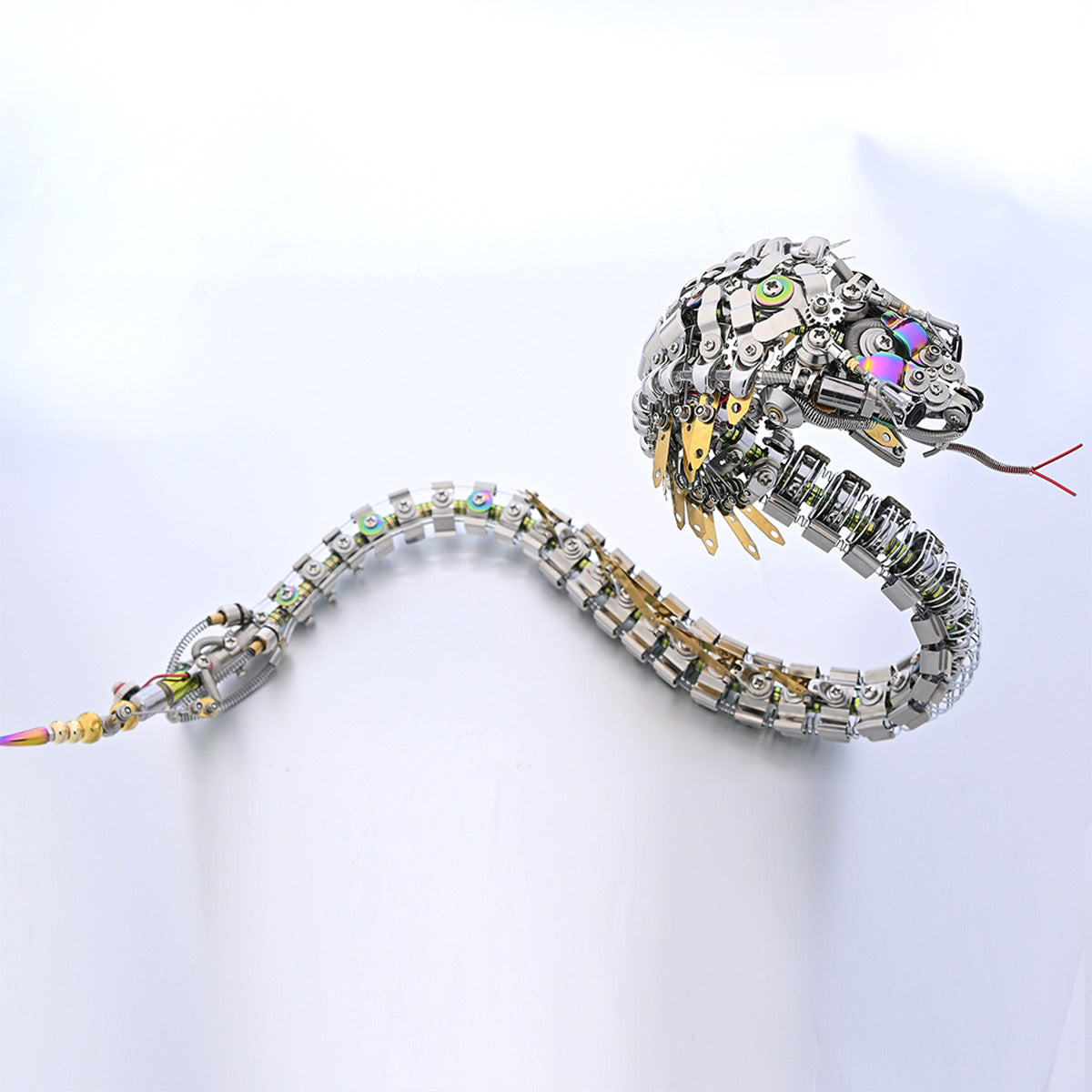 3d metal mechanical viper cobra assembly model kit