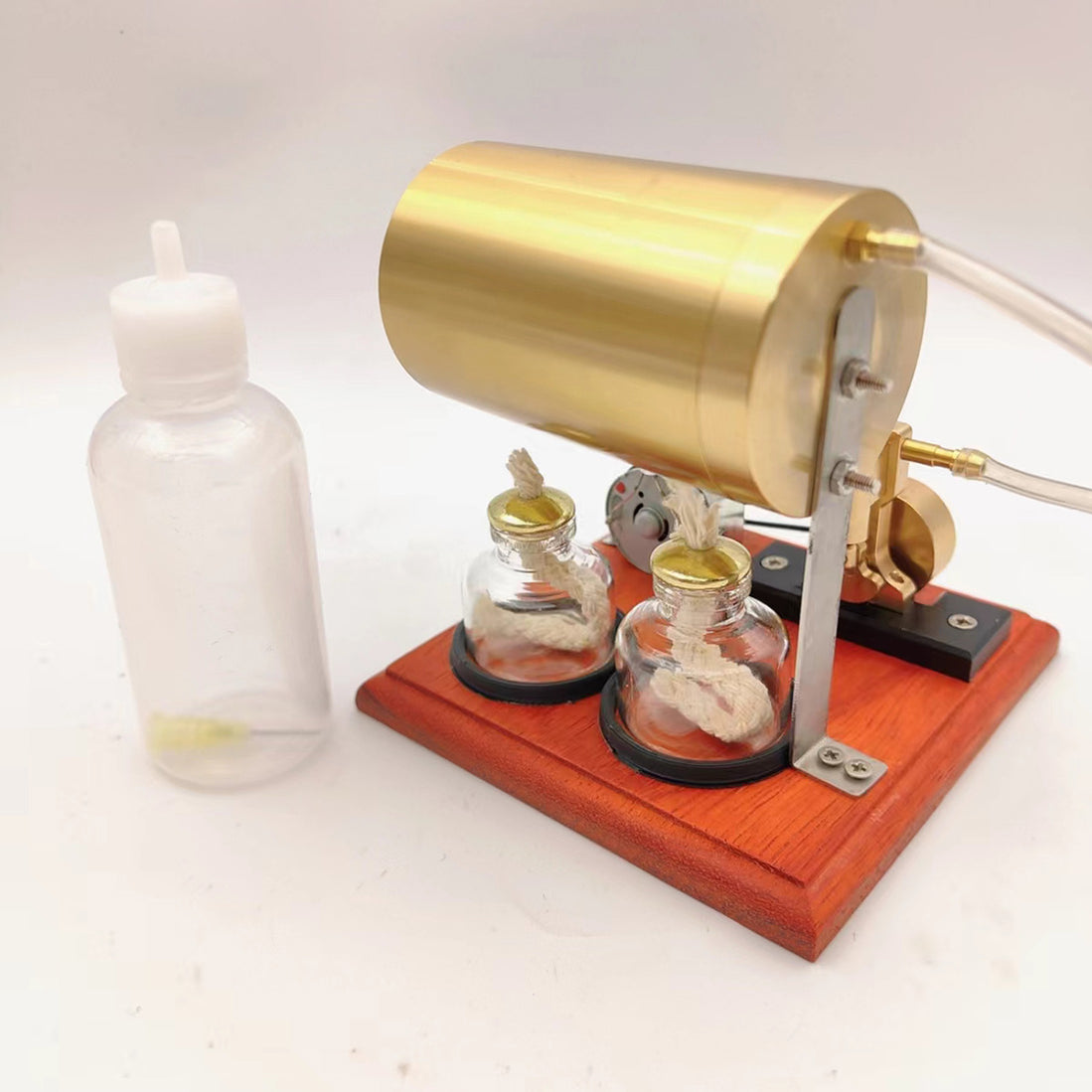 Buildable Steam Engine Generator Mini Swing Type Steam Engine Generator Steam Power Machine Educational ...