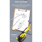 YU XIANG F06 RC Helicopter 1/36 Scale EC-135 2.4G 6-Channel Direct-Drive Brushless 3D Aerobatic Aircraft Model