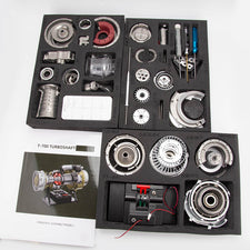 TECHING Full Metal Working Turboshaft Engine Model Kit - Build Your Own ...