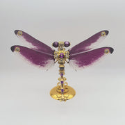 3D Metal Steampunk Insect Assembly Model Kit with Magnetic Display Base - EngineDIY