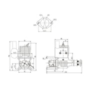 NGH GT65 65cc single-cylinder two-stroke air-cooled gasoline engine model 