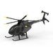 YU XIANG F119S MD500 1/16 Scale 250-Class RC Little Bird Helicopter – Flybarless 2.4G 9CH RTF Model with 6G/3D Flight Modes