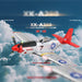 xk a280 p-51 3d/6g 2.4g 4ch brushless scale rc airplane model, 560mm wingspan epp fixed wing aircraft with quick release