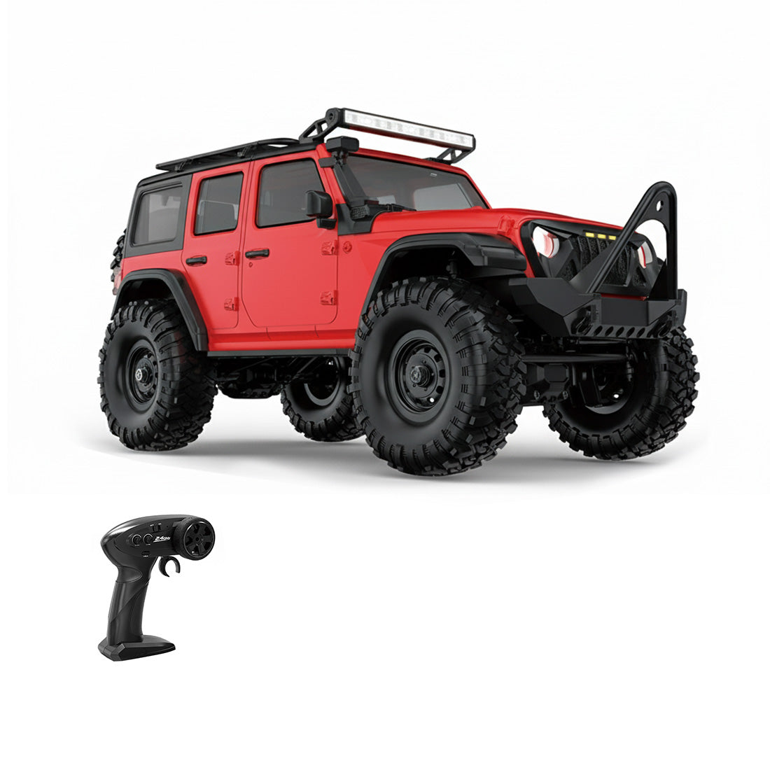 1/16 scale full-proportional rc crawler  - entry-level performance, high-detail design