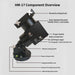 XJ HM-17 Harmonic Equatorial Mount with Hand Controller, Compatible with NINA, ASCAIR - EngineDIY