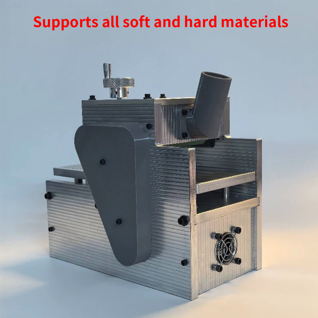 Compact Desktop Woodworking Embossing Machine with Silent Precision Wood Embossing Tool - EngineDIY