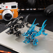 3D Metal Mechanical Sawtooth Shark Assembly Model Kit - EngineDIY