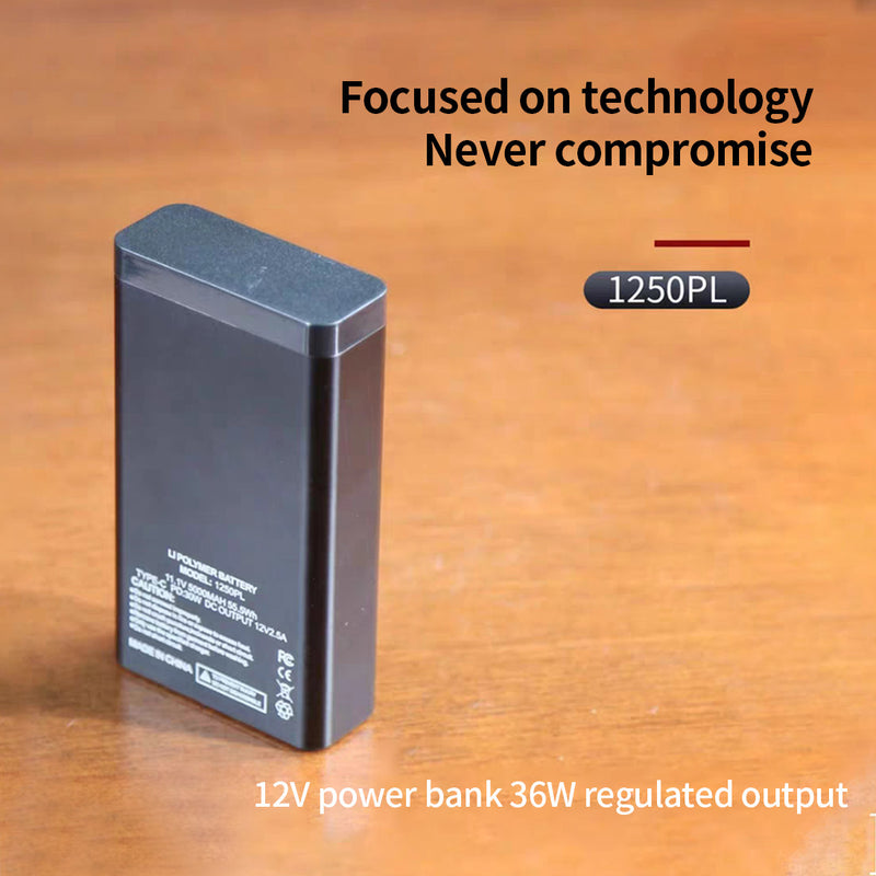 5000mAh High-Capacity Portable Power Supply for Telescopes and Equatorial Mounts