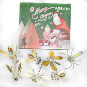 3D Metal Puzzle DIY Mini Steampunk Small Insects Metal Assembly Model Christmas Kit Sets - EngineDIY