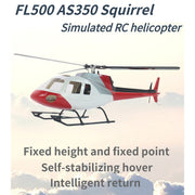 FLISHRC Eurocopter AS350 500-Class RC Helicopter 2.4G 6CH with L7 Flight Controller & 4-Mode GPS Positioning – RTF Version - EngineDIY