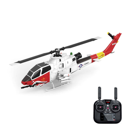 yu xiang f112s ah-1 cobra attack rc helicopter 2.4g 9ch 200 class military airplane rtf version