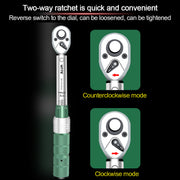 mechanical adjustable torque wrench tools set (14pcs)