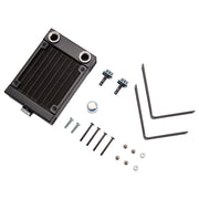 Water-Cooling Radiator Tank Water Outlet Assembly + Bracket Kit for CISON Engine Models - EngineDIY