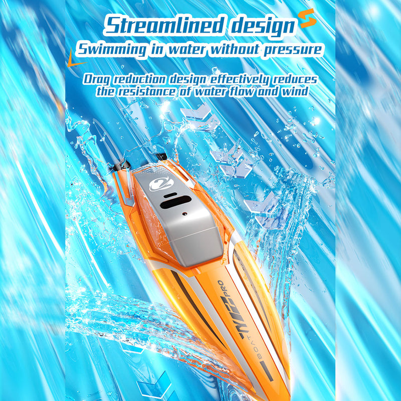 1/43 mini 2.4g dual motor rc speed boat dual speed modes model