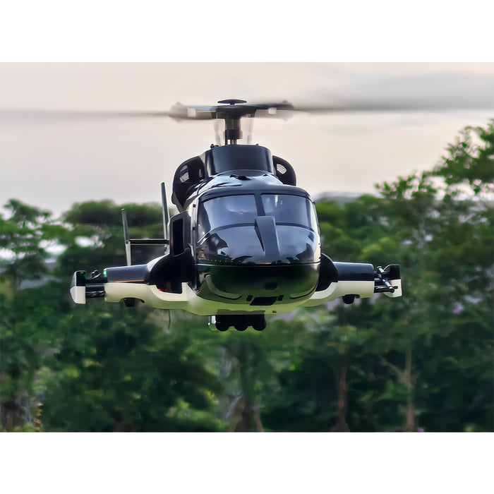 FLISHRC Airwolf Pro FL500 500-Class 6CH Scale RC Helicopter with L7 Flight Controller &amp; 4-Mode GPS, 2.4GHz RTF