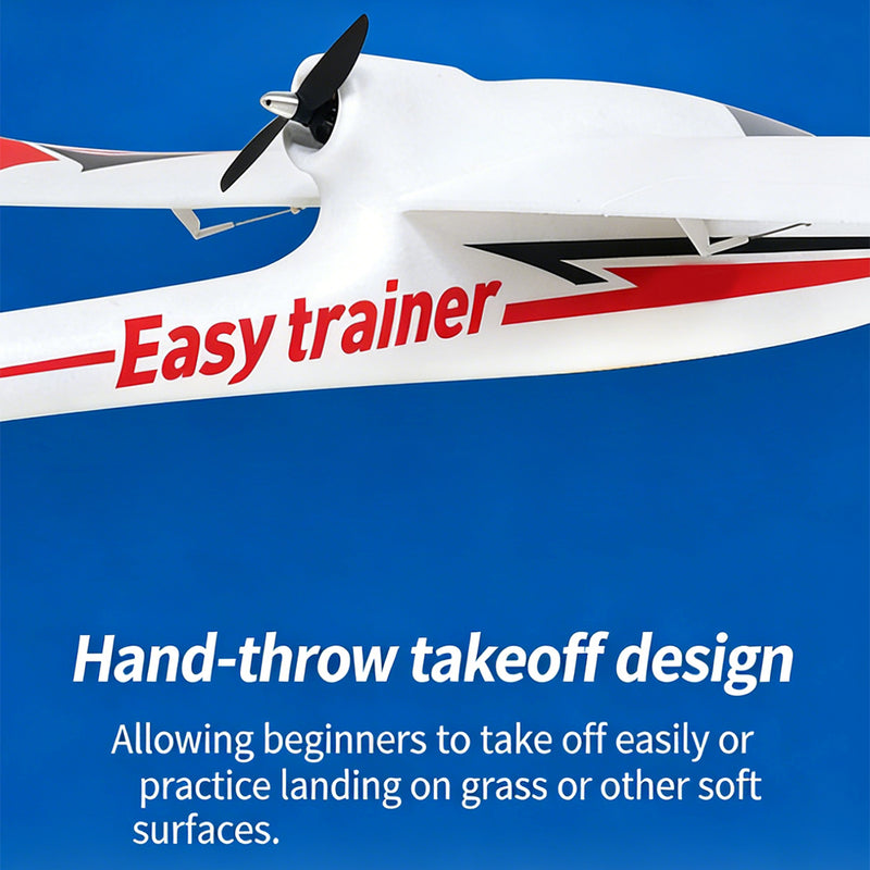 2.4g 4ch epp fixed wing rc glider, 1280mm large wingspan, jst connector, no reflex