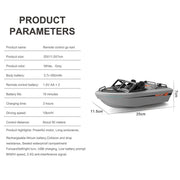 1/12 scale 2.4g 8km/h rc karting boat model rtr version