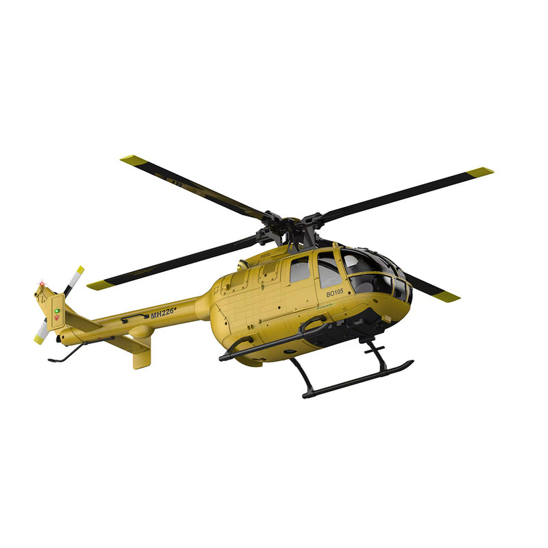 rc era c180 1/25 scale 2.4g 6ch single rotor flybarless rc helicopter model with barometer, tof lidar altitude hold & optical flow positioning (rtf version)