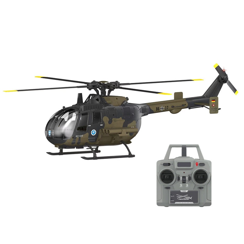 rc era c180 1/25 scale 2.4g 6ch single rotor flybarless rc helicopter model with barometer, tof lidar altitude hold & optical flow positioning (rtf version)