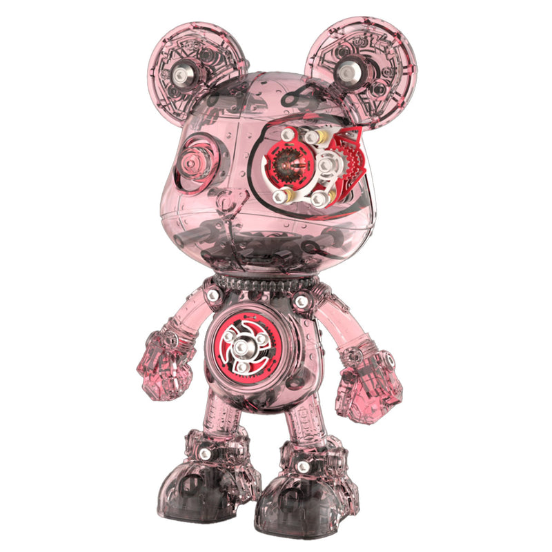 Cyborg Violence Bear 3D Metal Puzzle Model Building Kit High End Desktop Toy - EngineDIY