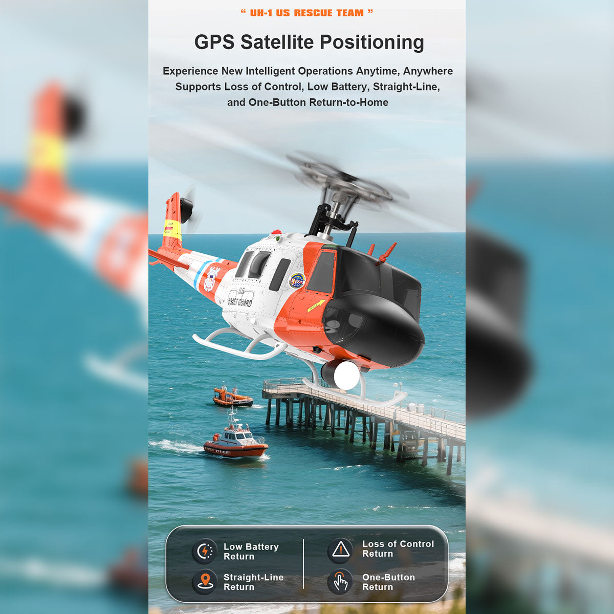 wolfbush f07s uh-1 huey – 6ch brushless gps rc helicopter