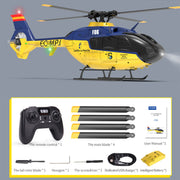 YU XIANG EC-135 RC Helicopter 1/36 2.4G 6CH Direct Drive Brushless Airplane Model with Cool lighting(RTF Version/Mode 1) - EngineDIY