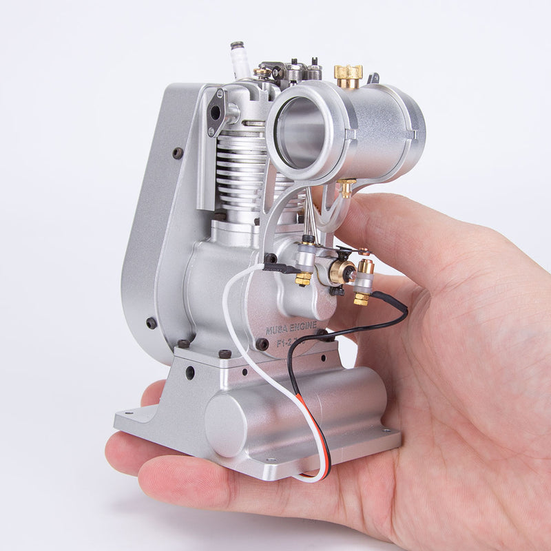 MUSA F1-2.7cc Mini OHV Vertical Single-Cylinder Four-Stroke Air Cooled Gasoline Engine Internal Combustion Engine Model Crafts - EngineDIY