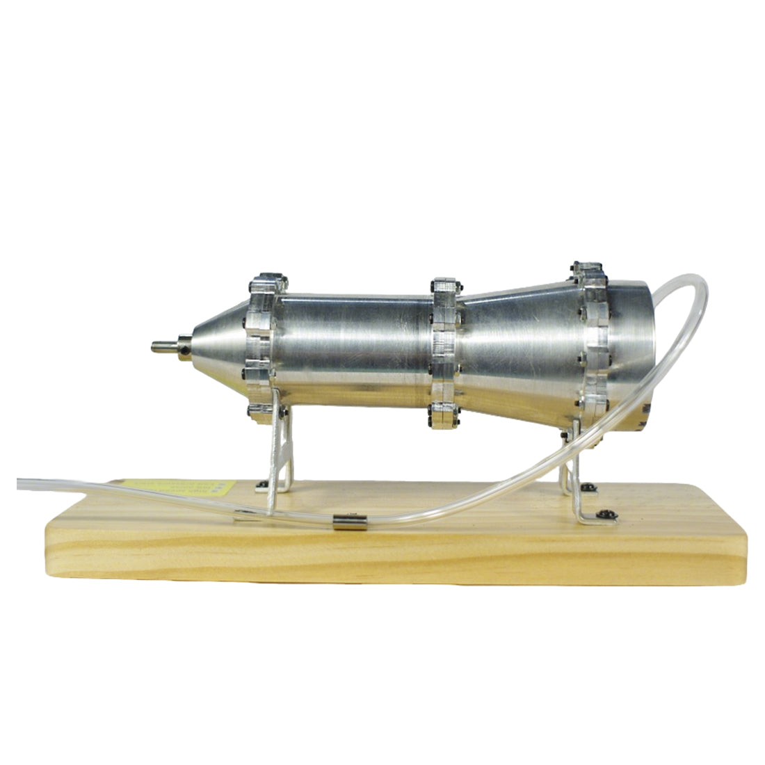 Working Multi-Stage Centrifugal Steam Turbine Model, Alloy External Combustion Engine Demonstration Model for Educational Science Teaching Display - EngineDIY