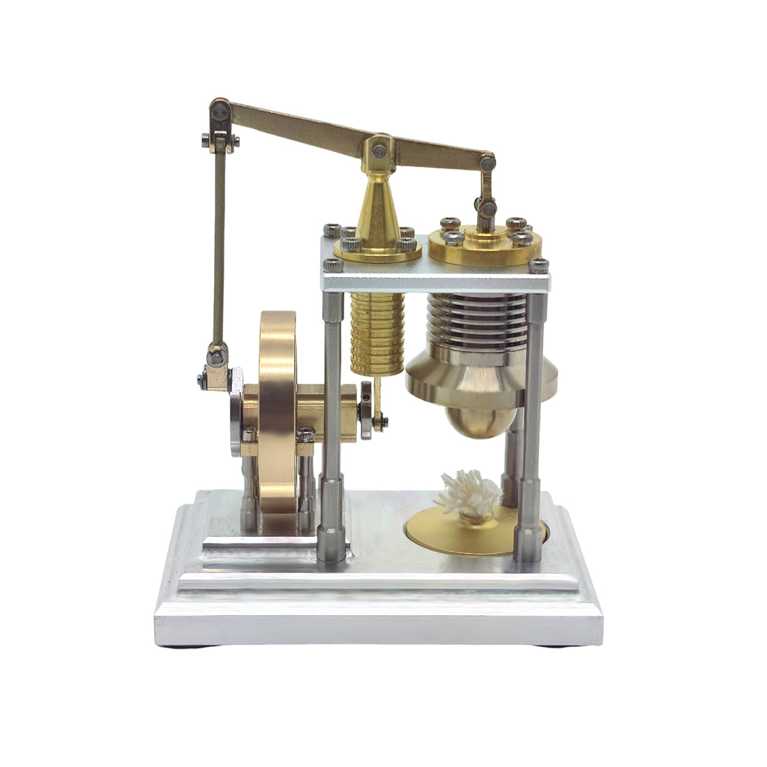 RETROL & OKMO Mini Stirling Hot Air External Combustion Engine Model-Educational Science Toy & Desk Decor