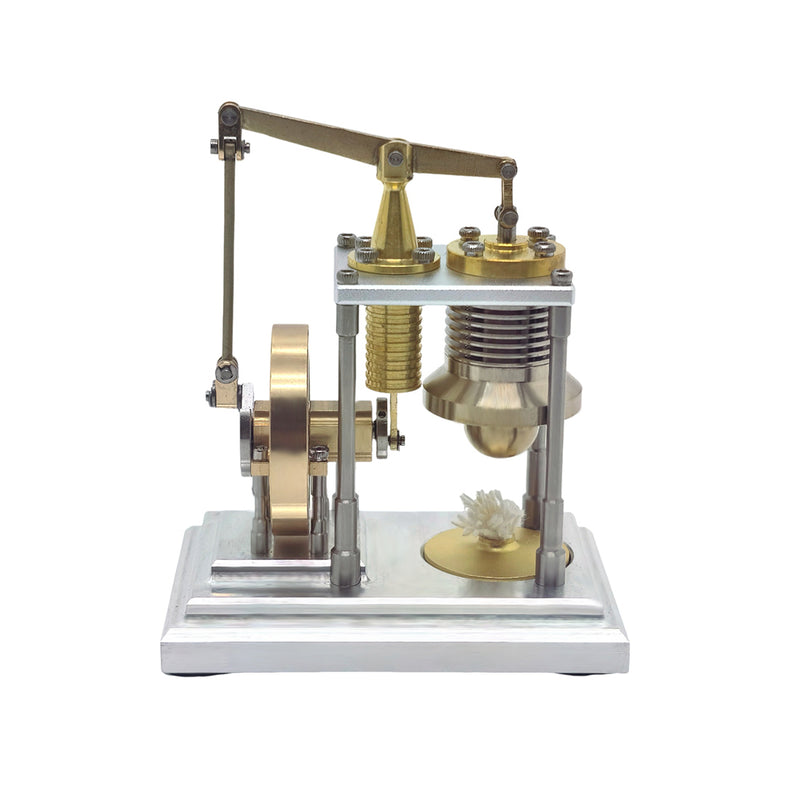 RETROL & OKMO Mini Stirling Hot Air External Combustion Engine Model-Educational Science Toy & Desk Decor - EngineDIY