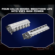 V12 Engine Model Kit that Works - Build Your Own V12 Engine - TECHING 1/4 Supercar V12 Engine Model Kit with Synchronized Throttle Sound Effects 800+PCS - EngineDIY