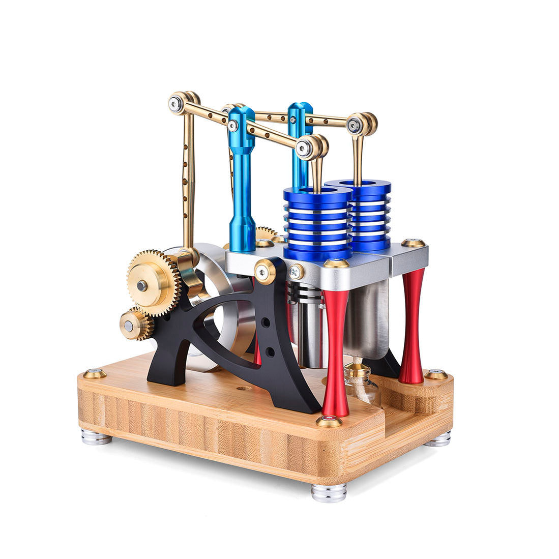 ENJOMOR Alpha Balance Beam Hot Air Stirling Engine Model | EngineDIY