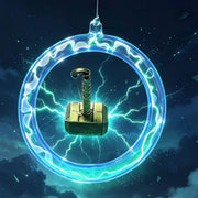 plasma ring ion glow lamp, high voltage flowing arc desktop gaming ambient light