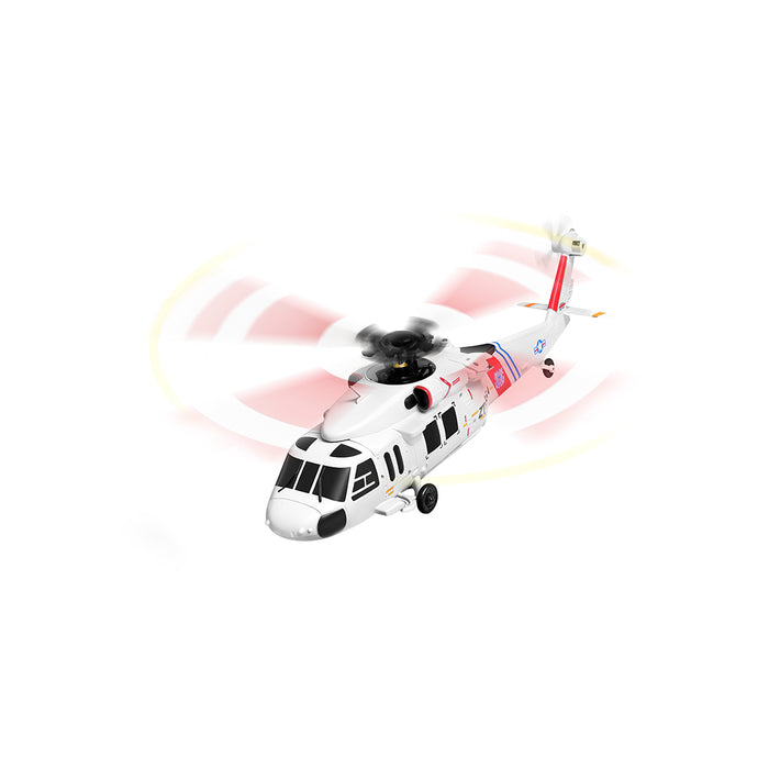 WL K270 UH-60L 2.4G 4CH 170-Class 4-Rotor Flybarless Realistic Helicopter Model with Barometric Altitude & Left/Right Hand Throttle Adjustment (Optical Flow RTF Version)