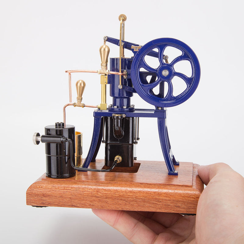 RETROL R01 1/12 Scale Hot Air Pumping Engine Model Water-cooled Stirling External Combustion Engine Mechanical Toy Set - EngineDIY
