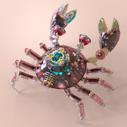3d metal mechanical crab assembly model kit 
